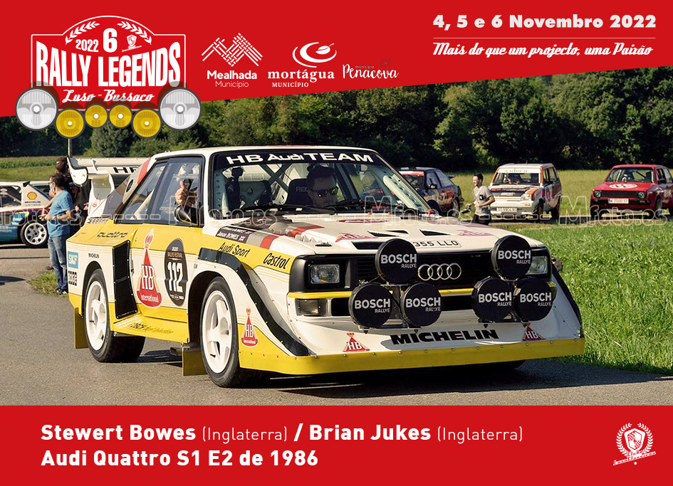 Rally Legends Luso-Bussaco é este fim de semana: Guia da Prova