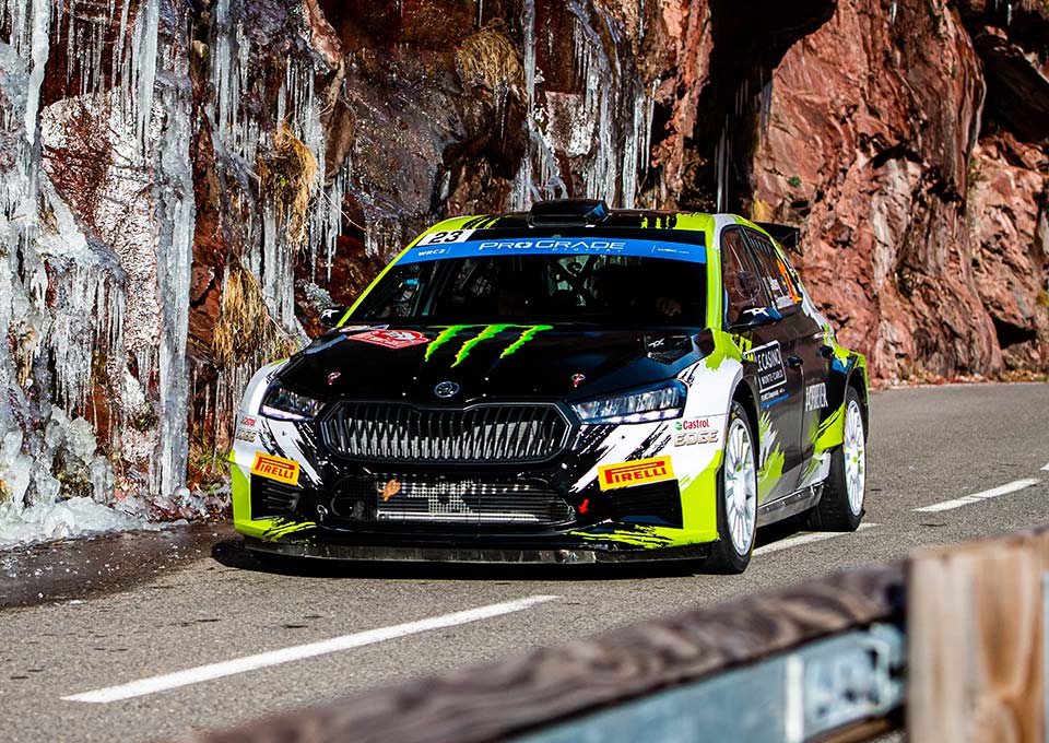 Rali de Monte Carlo: Os altos e baixos de Oliver Solberg nos RC2