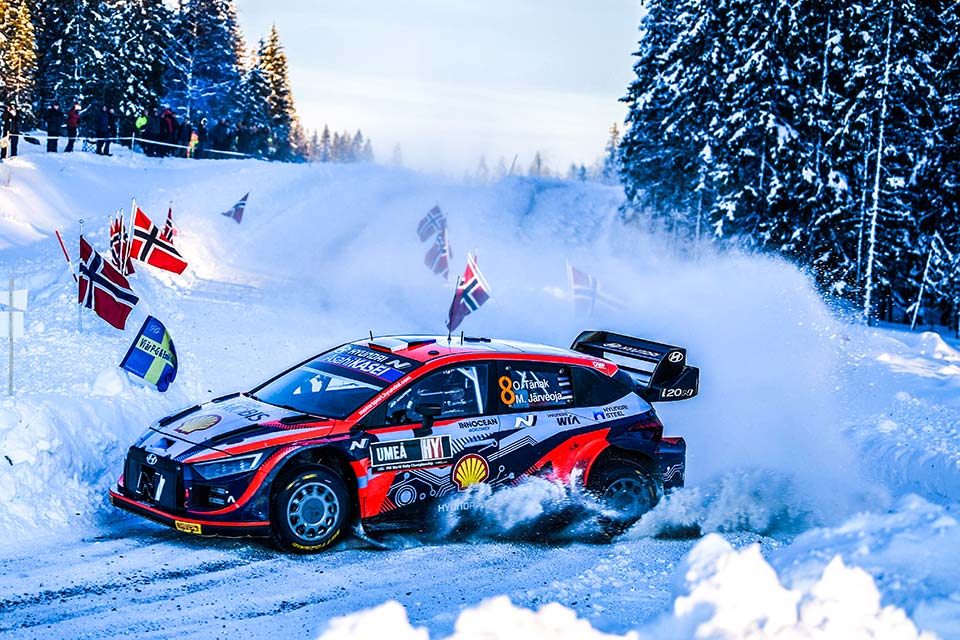 Rali da Suécia mais a norte: aposta ganha para o WRC