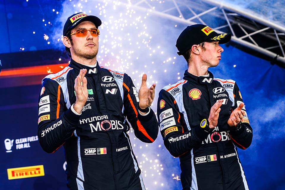 WRC, Thierry Neuville: “Não falo sobre tácticas, mas sim sobre o grande fim-de-semana que tivemos”