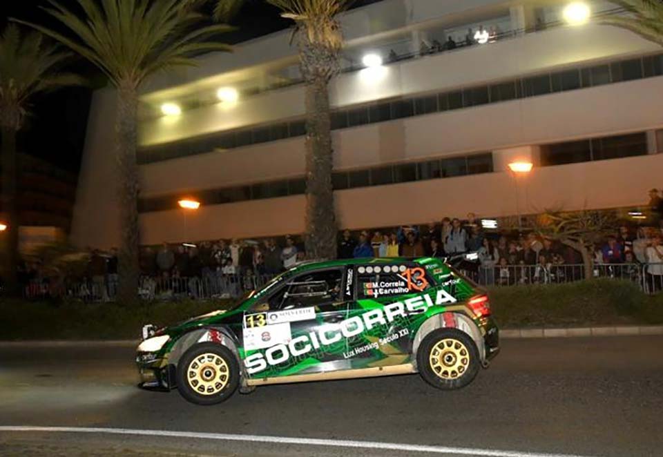 Rali do Algarve, PE1: Miguel Correia é o primeiro líder