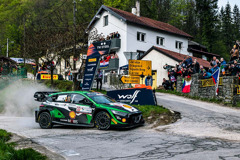 WRC, Rali da Croácia, PE9: Thierry Neuville ganha tempo a Elfyn Evans