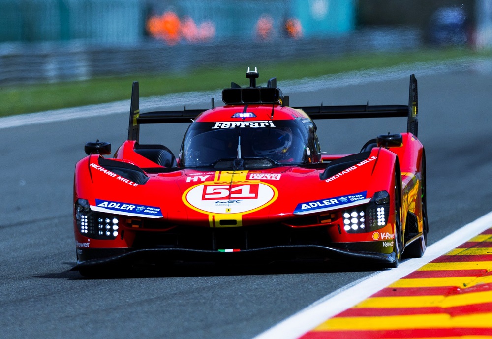 WEC, Spa: Ferrari na frente no  TL2, Filipe Albuquerque em segundo