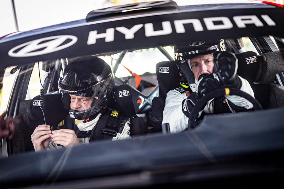 Rali Terras D’Aboboreira: Hyundai com nova decoração em homenagem a Craig Breen