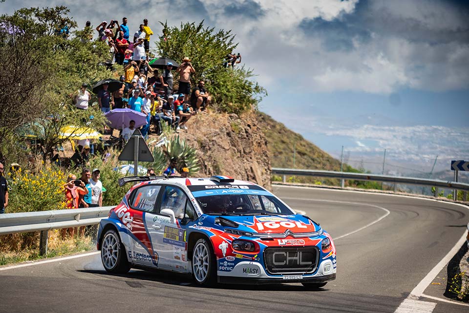 ERC/Rali das Canárias: Yoann Bonato lidera no fim do 1º dia