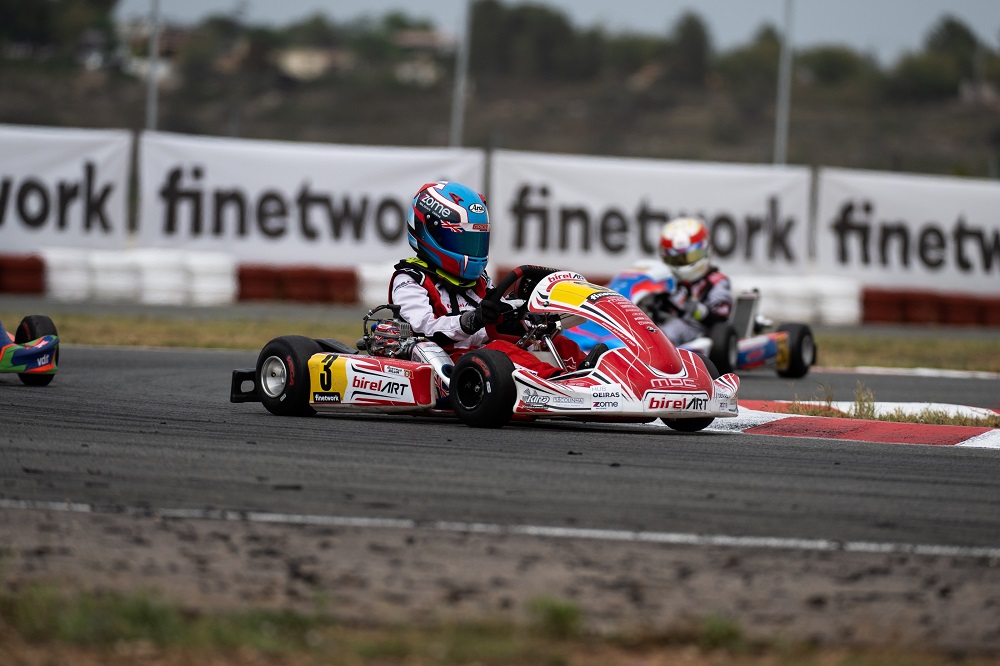 Gustavo da Silva queda en 4ª posición en el Campeonato de España de Karting