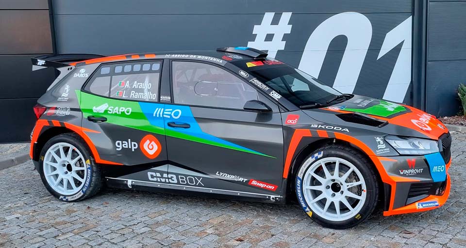 Armindo Araújo estreia Skoda Fabia RS no Rali de Lisboa: “muito agradados com as sensações…”