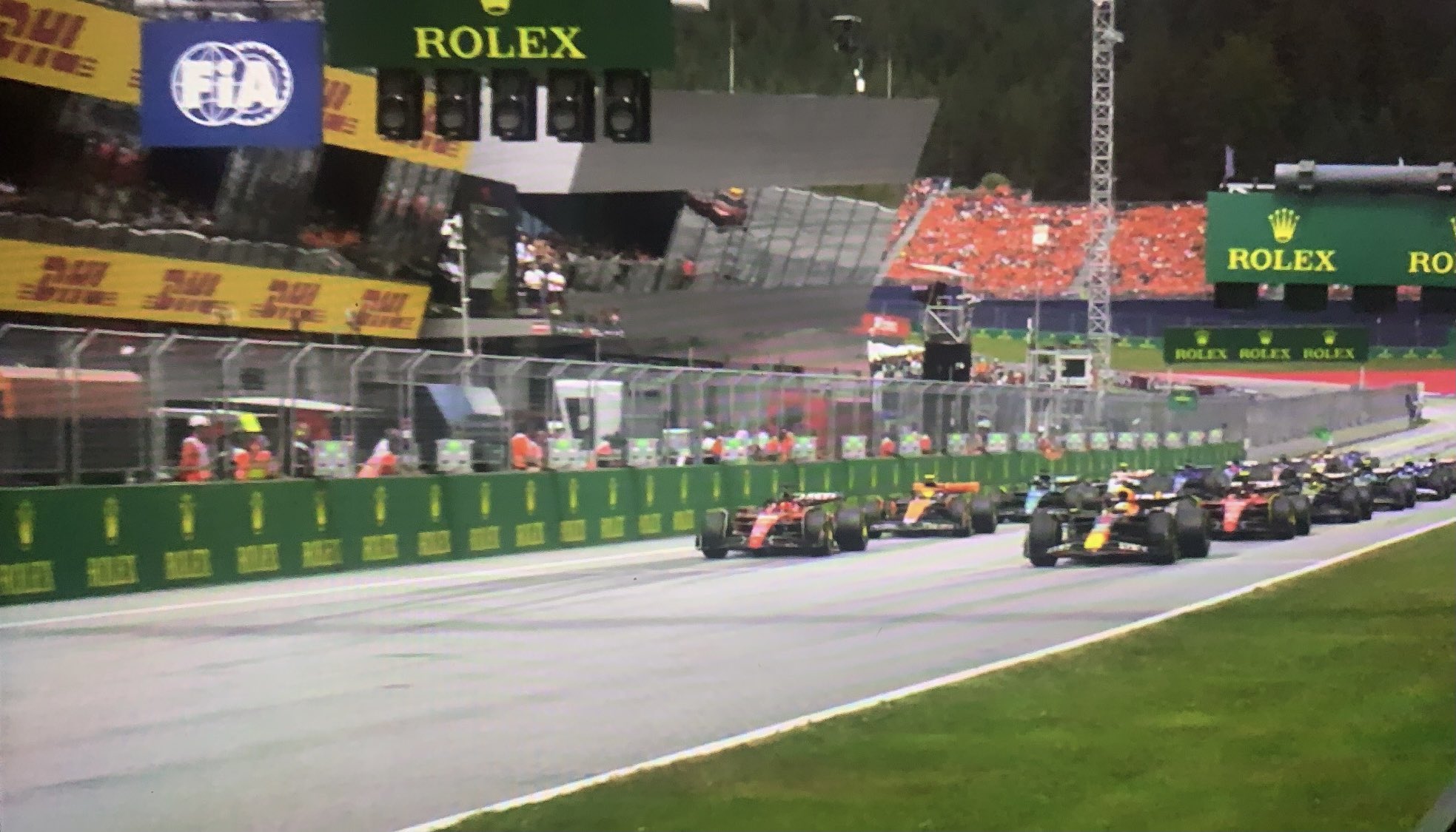 F1, GP da Áustria: Safety Car na primeira volta