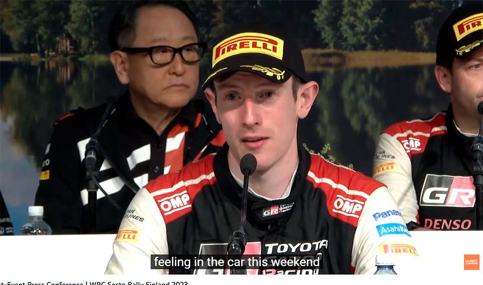 WRC, Rali da Finlândia: Conferência de imprensa final (vídeo)