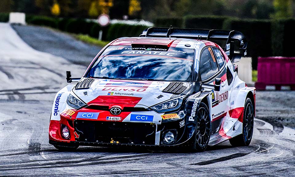 WRC/Rali da Europa Central, PE3: Rovanpera sobe a segundo, Ogier já longe da frente
