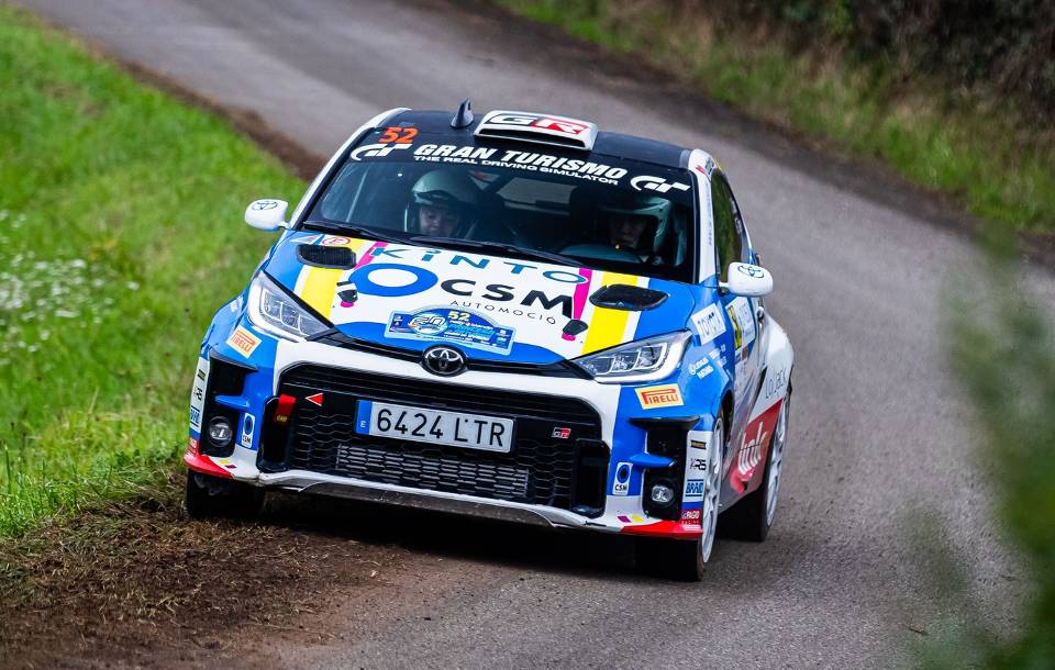 Toyota Gazoo Racing Iberian Cup/Rally Vidreiro: Sergi Francoli bem lançado