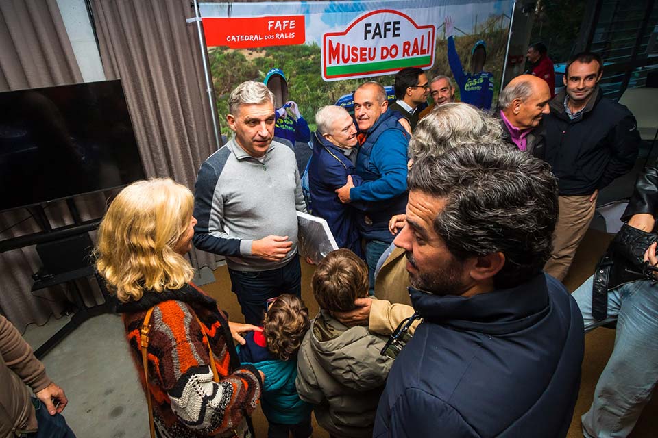 Fernando Peres homenageado no Museu do Rali de Fafe