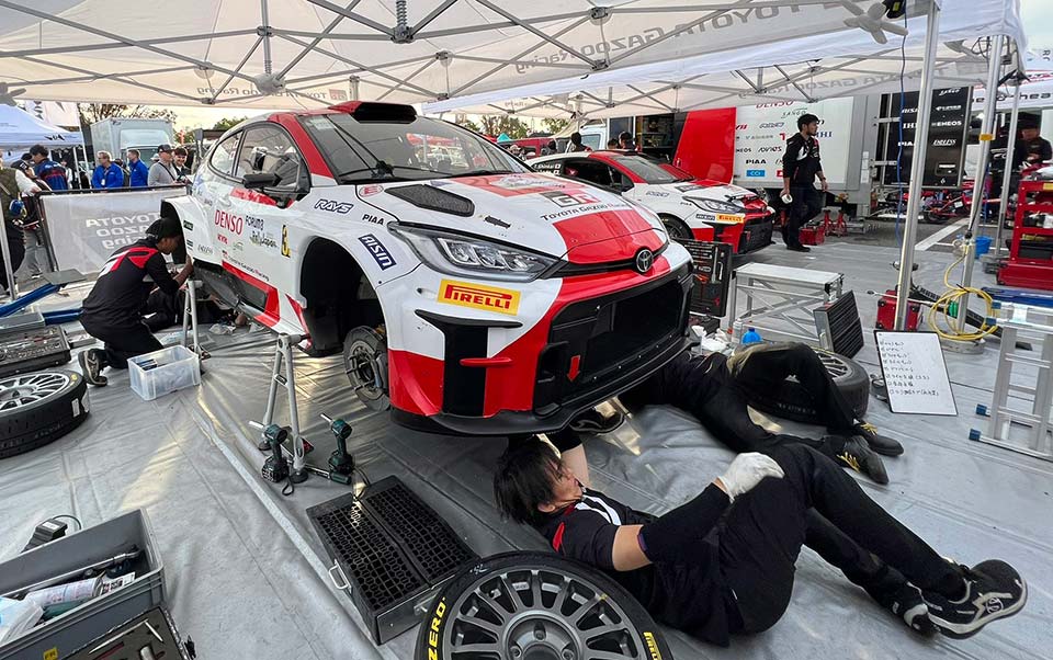 ‘Novo’ Toyota GR Yaris Rally2 Concept está a andar bem…