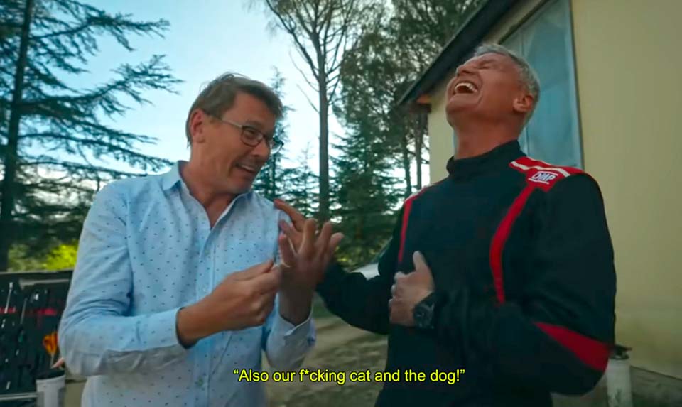 Quando Rovanperä levou Häkkinen e Coulthard quase ao desmaio…