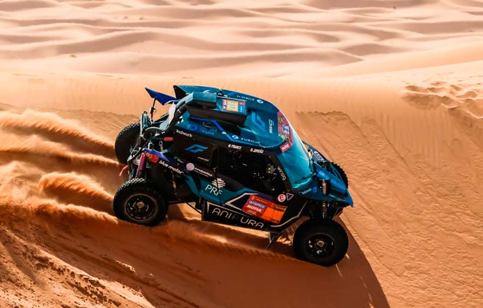 Dakar, Etapa 8, Mário Franco e Daniel Jordão foram 12º: “Foi um dia positivo…”
