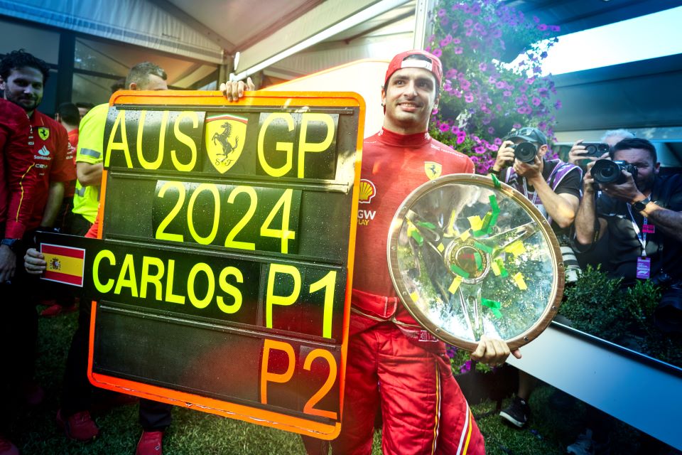 GP Austrália F1, Destaque Carlos Sainz AutoSport