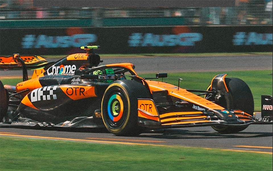 GP Austrália F1, TL1: Lando Norris na frente, albon causa bandeira vermelha
