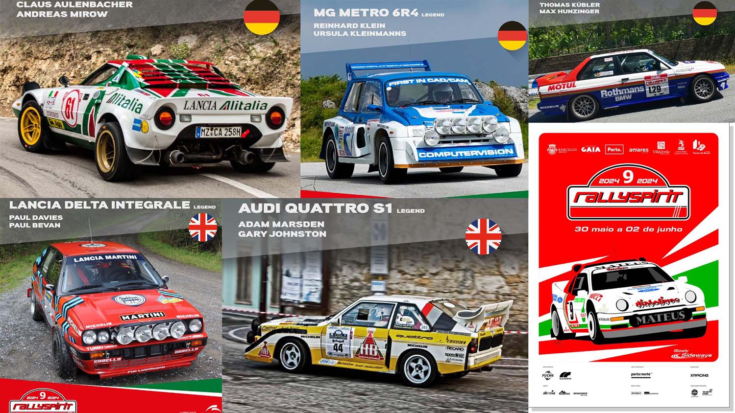 Arranca hoje o RallySpirit: Sinfonia de Motores no coração do Minho