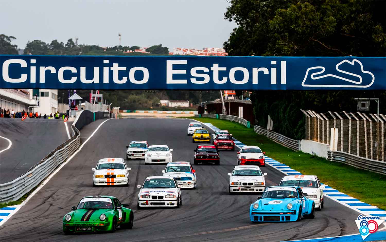 Cláudio Vieira dominou as duas corridas da Carrera 80’s