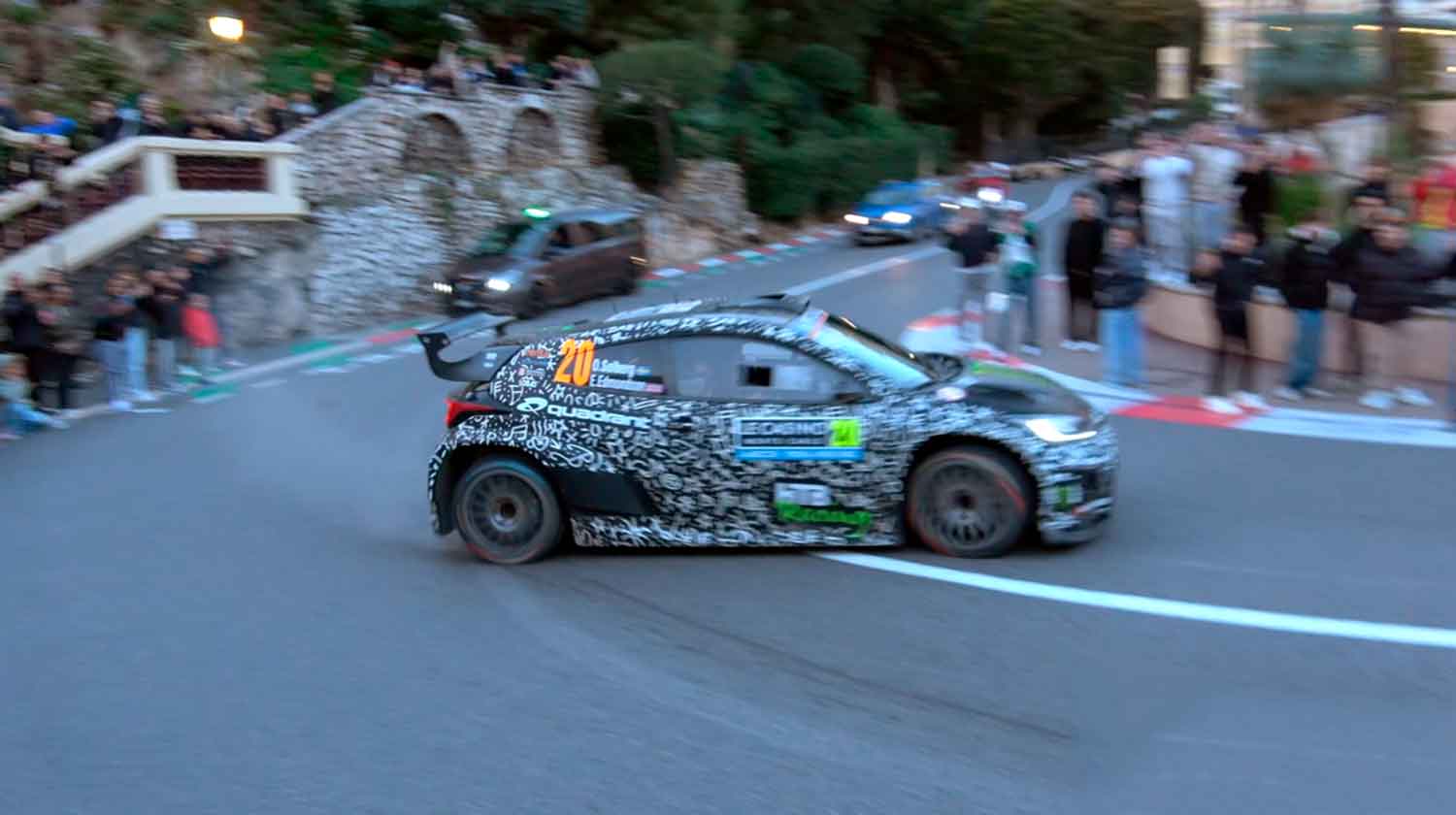 Oliver Solberg tem um problema: ‘polícias’ do Monte Carlo não gostam de donuts…