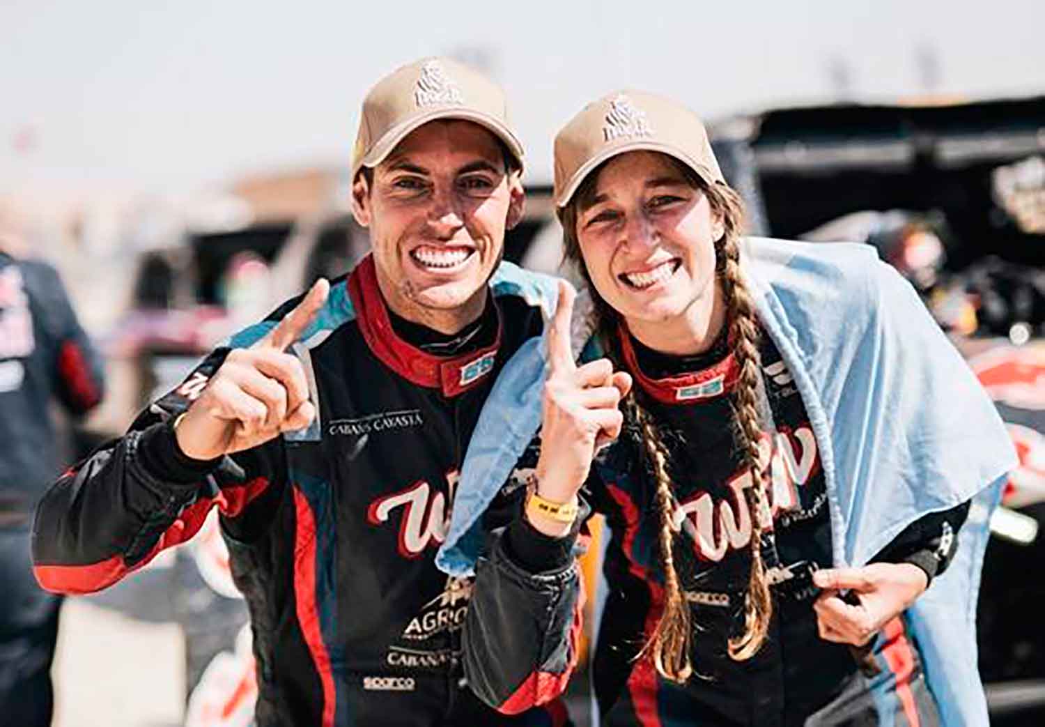 Nicolas Cavigliasso/Valentina Pertegarini: histórico, o 1º casal a vencer um Dakar