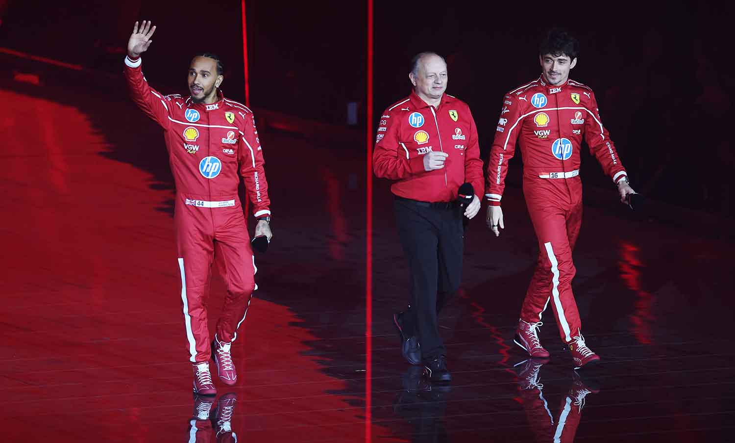 F1: Lewis Hamilton elogia adaptação de Vettel e Alonso à Ferrari