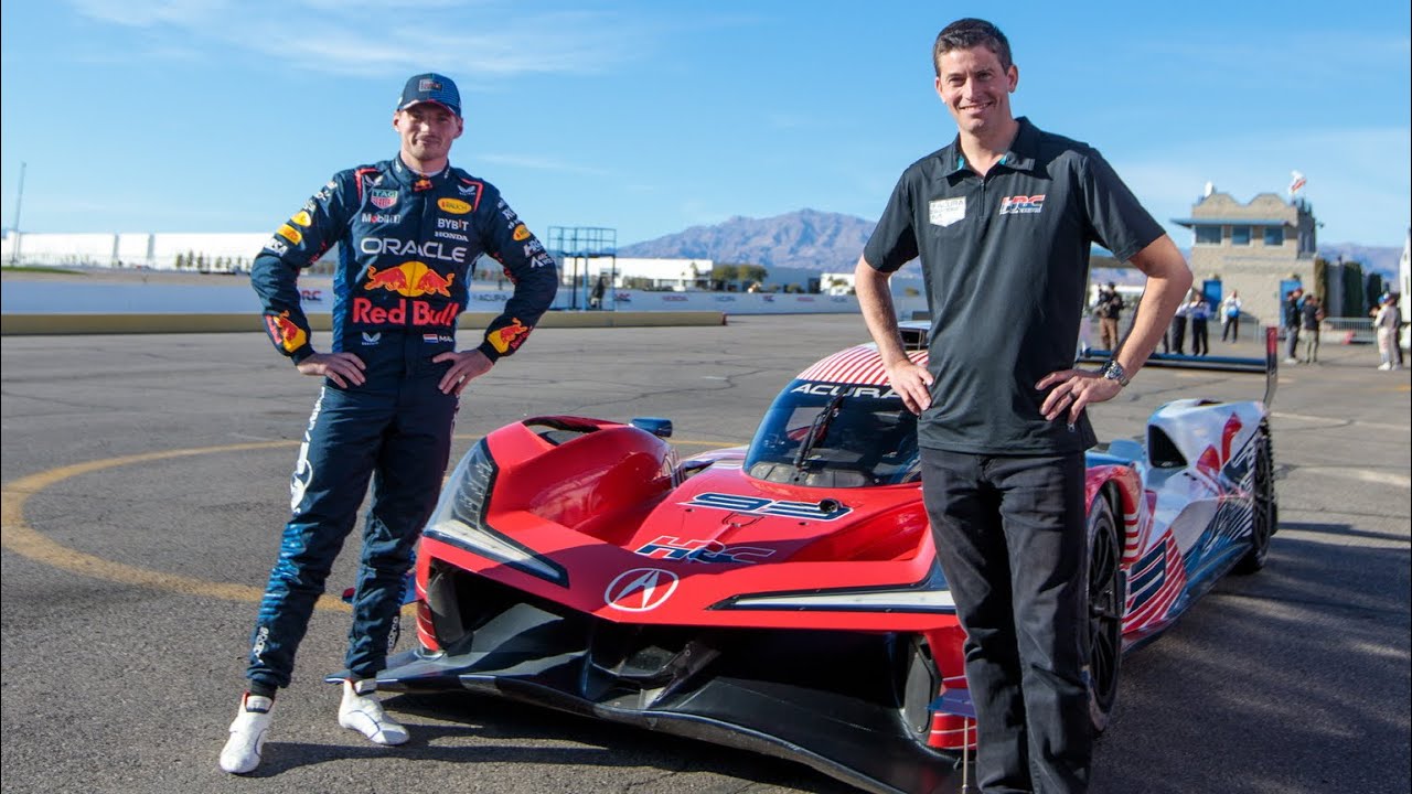 IMSA: Os bastidores do teste de Max Verstappen com o Acura AXR-06 (vídeo)