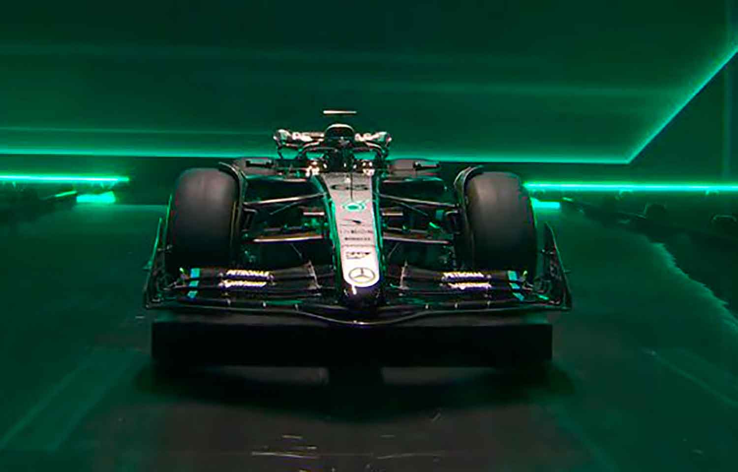 F1: A decoração 2025 da Mercedes