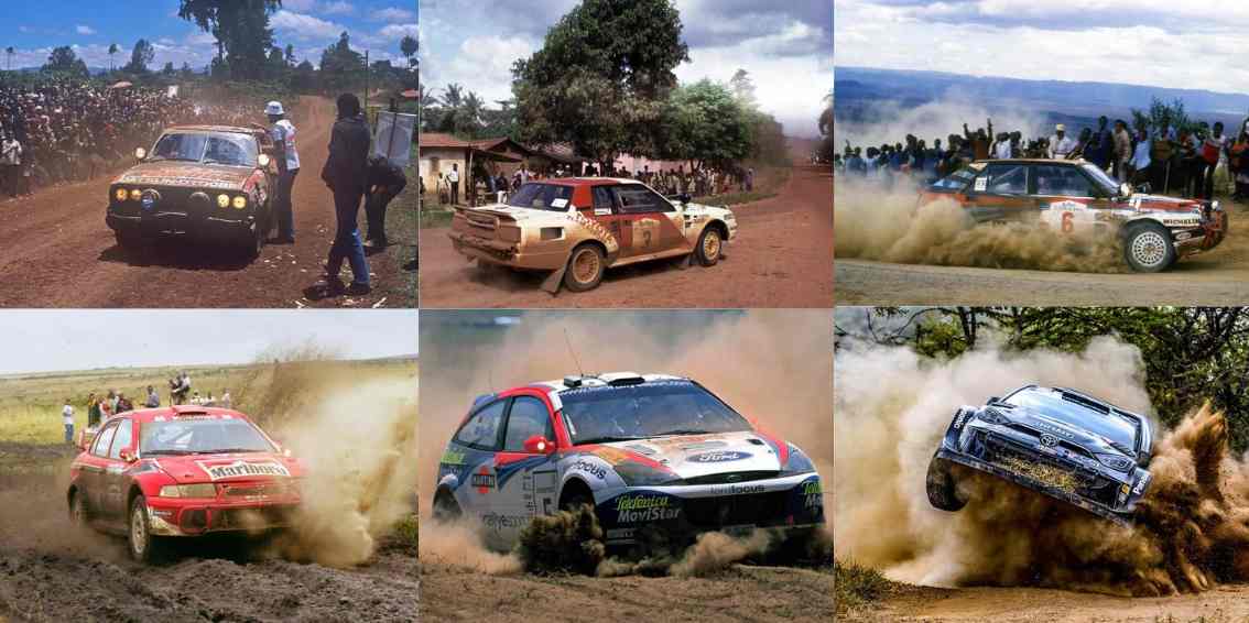 Os Mestres da ‘savana’: os pilotos que venceram o WRC Safari Rally Quénia