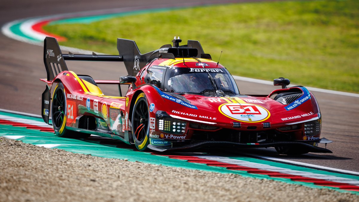 WEC, 6h e Imola: Ferrari na frente