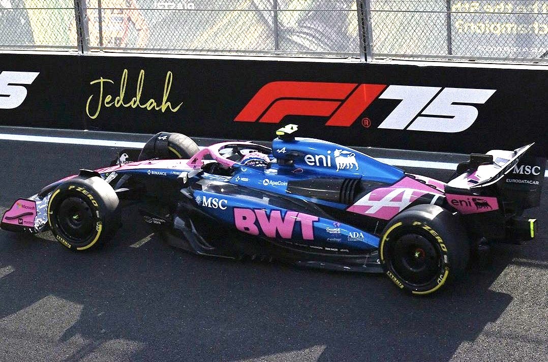 GP Arábia Saudita F1: Pierre Gasly coloca Alpine na frente do TL1