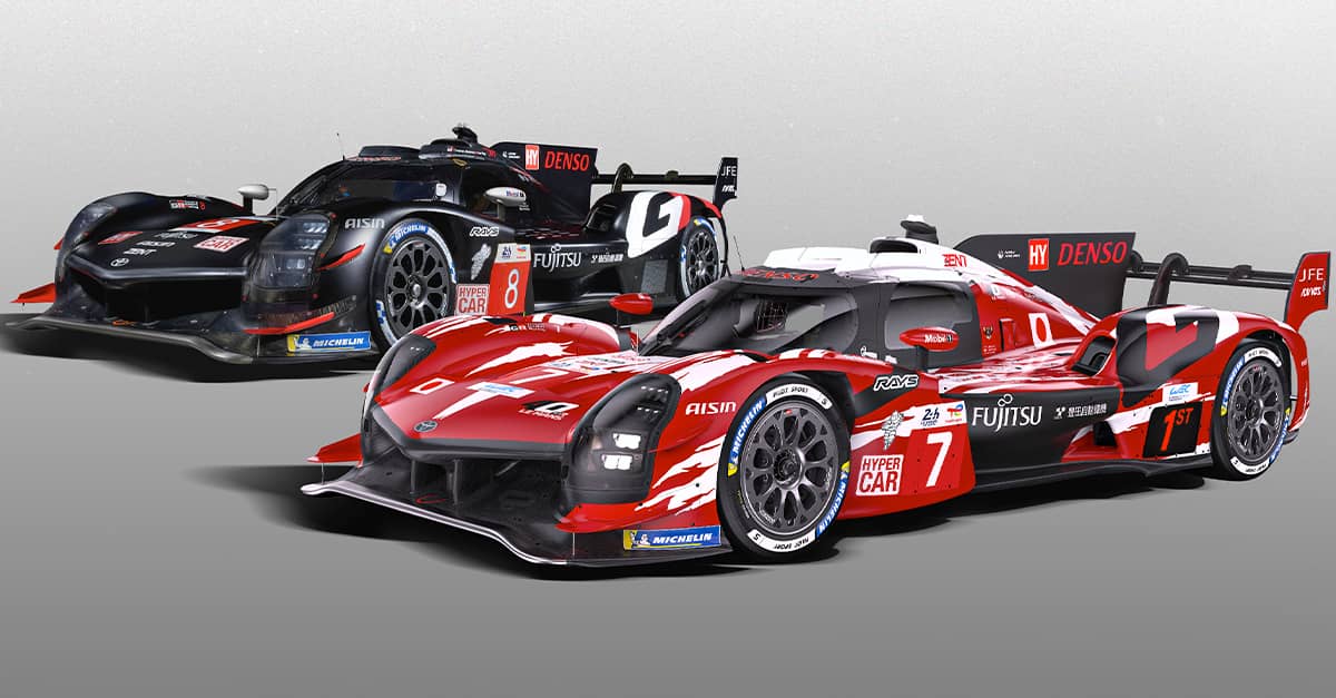 WEC: Toyota com decoração especial para Le Mans