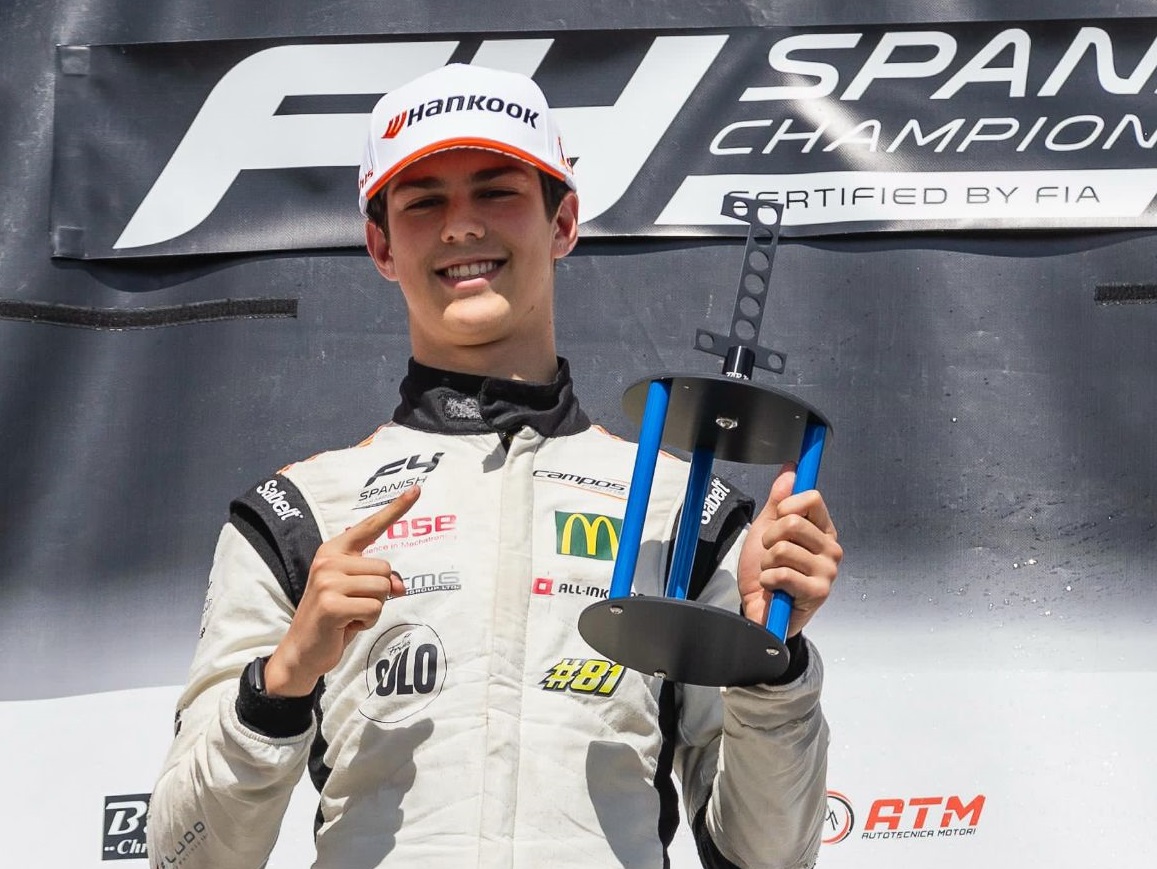 F4 Espanha: Noah Monteiro volta a destacar-se, desta vez em Navarra