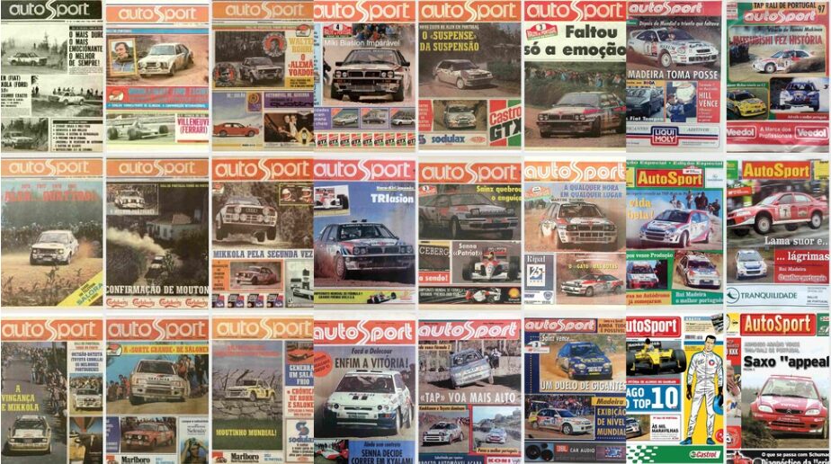 AutoSport e as capas do Rali de Portugal: uma fotogaleria de emoções e história