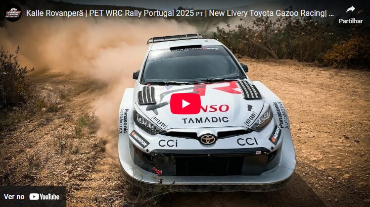Três equipas do WRC a testar para o Rali de Portugal: veja os vídeos…