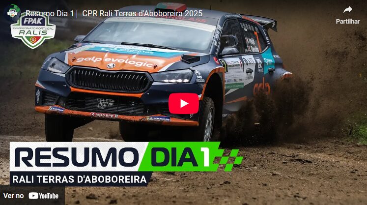 CPR, Rali Terras d’Aboboreira: 1º dia