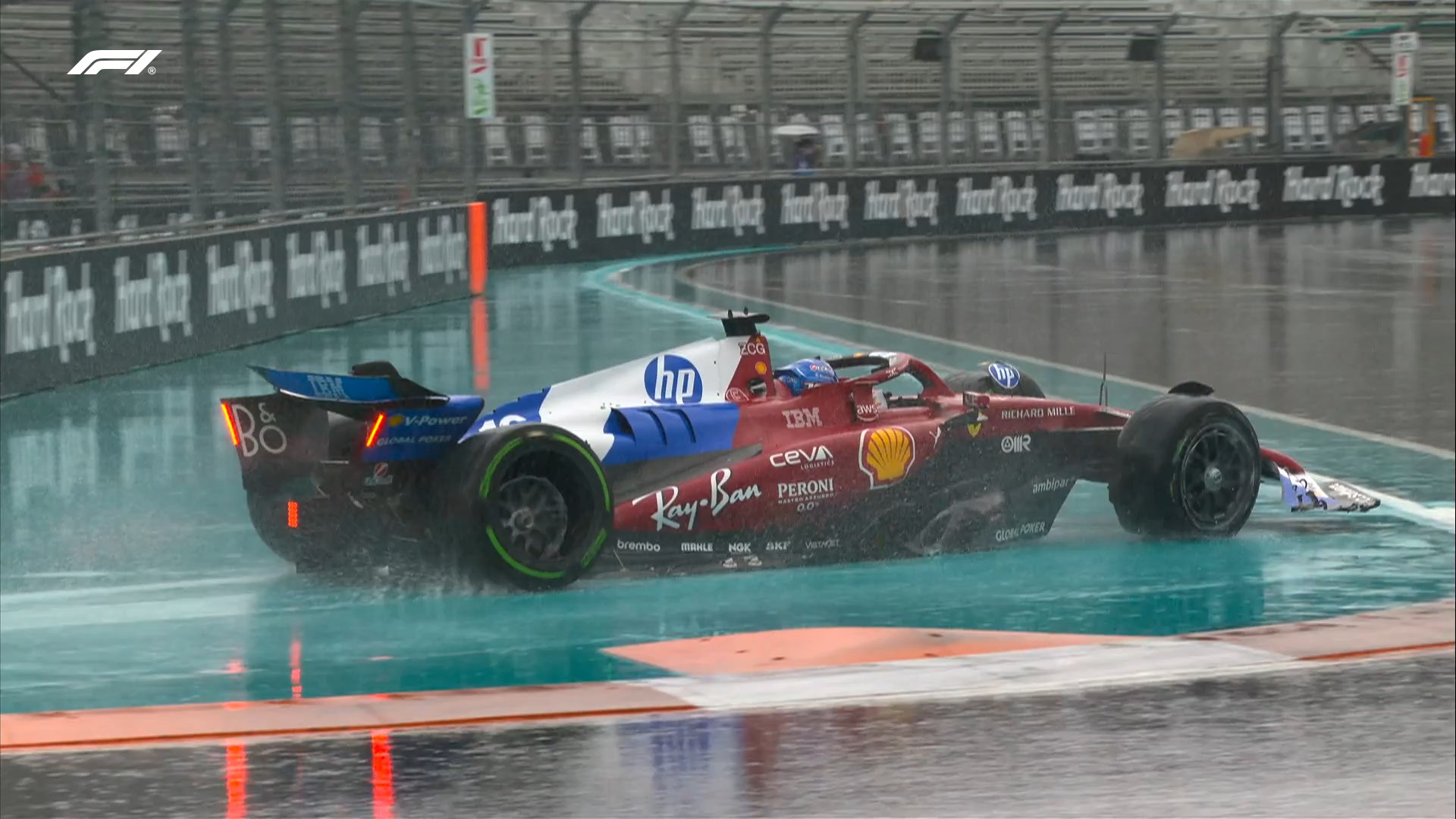 GP Miami F1: Charles Leclerc fora da Sprint, com saída de pista a caminho da grelha