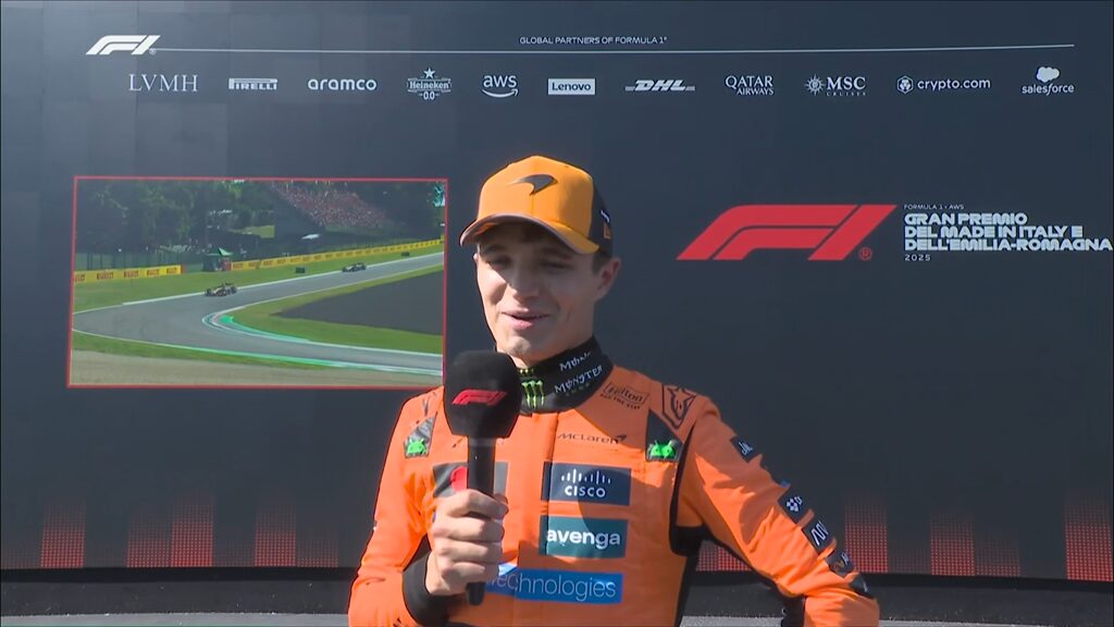 GP de Emilia Romagna F1, Lando Norris: “Eles foram demasiado bons”