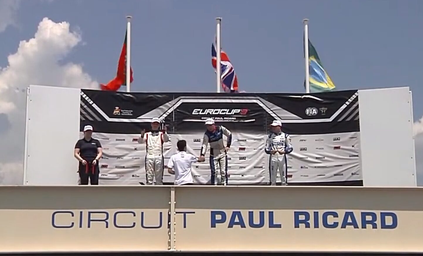 Eurocup 3, Paul Ricard: Francisco Macedo no pódio da corrida Sprint