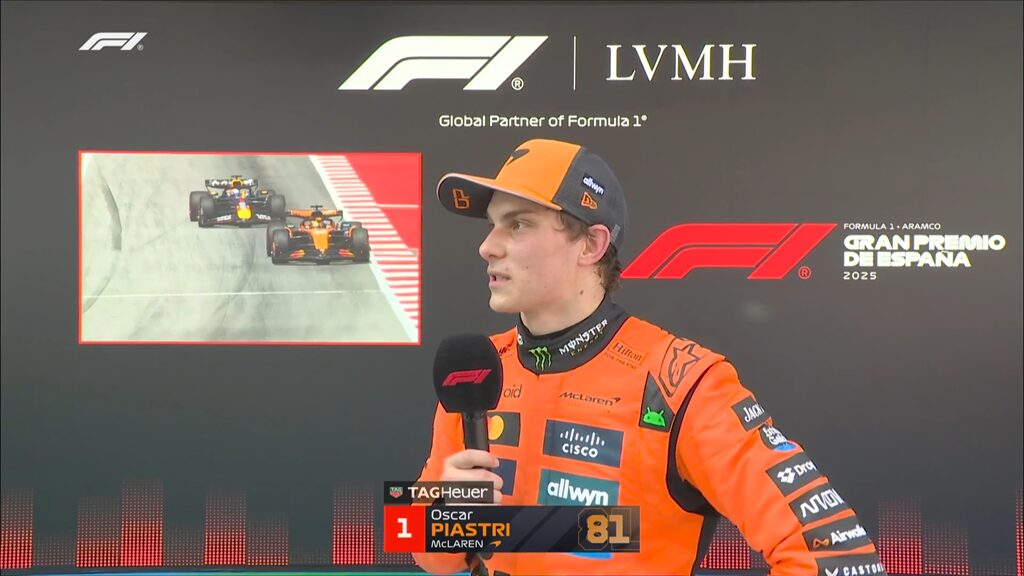 GP de Espanha F1, Oscar Piastri: “Um fim de semana soberbo”