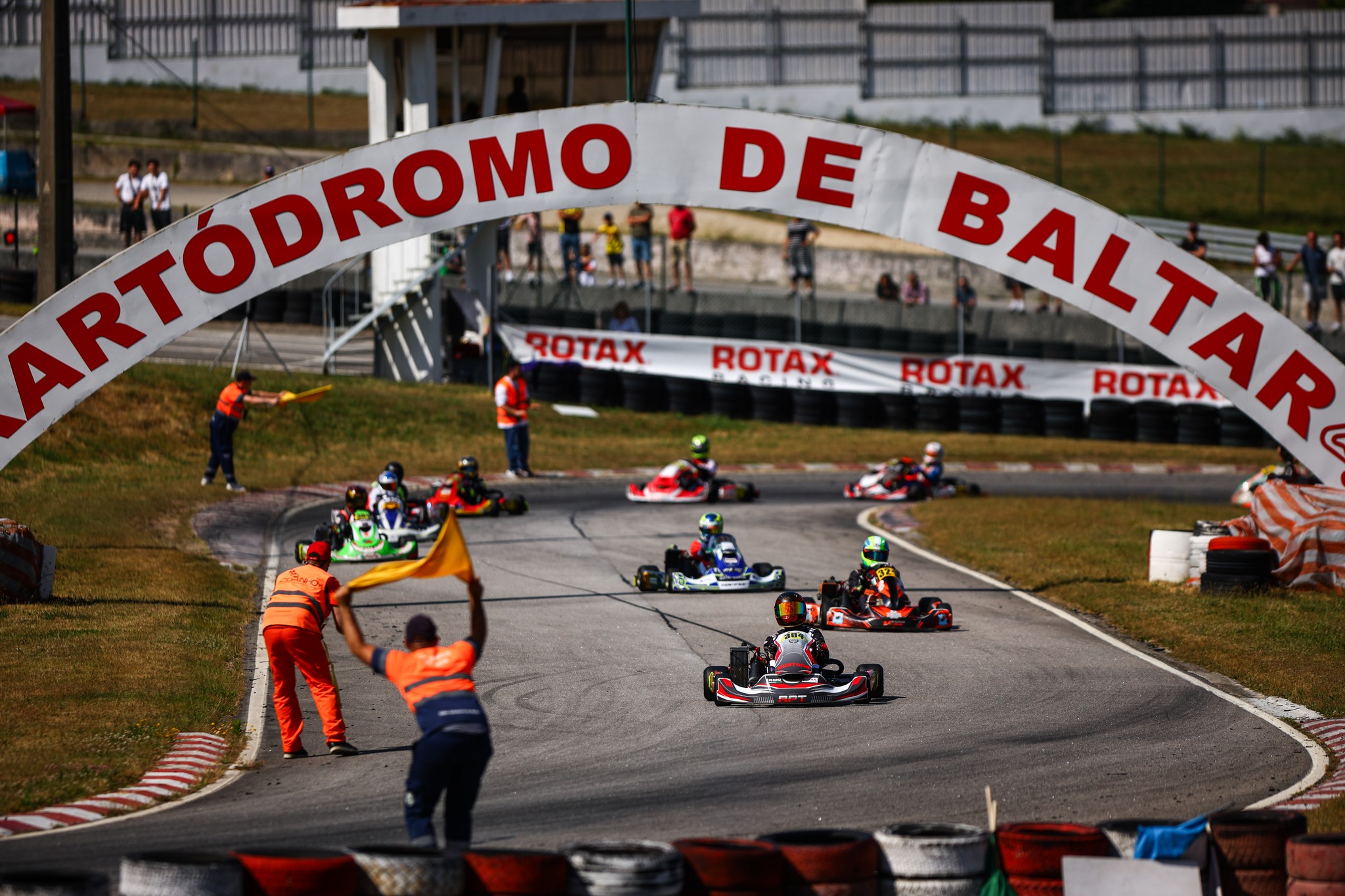 Rotax, Baltar: Primeiro dia de muita competição