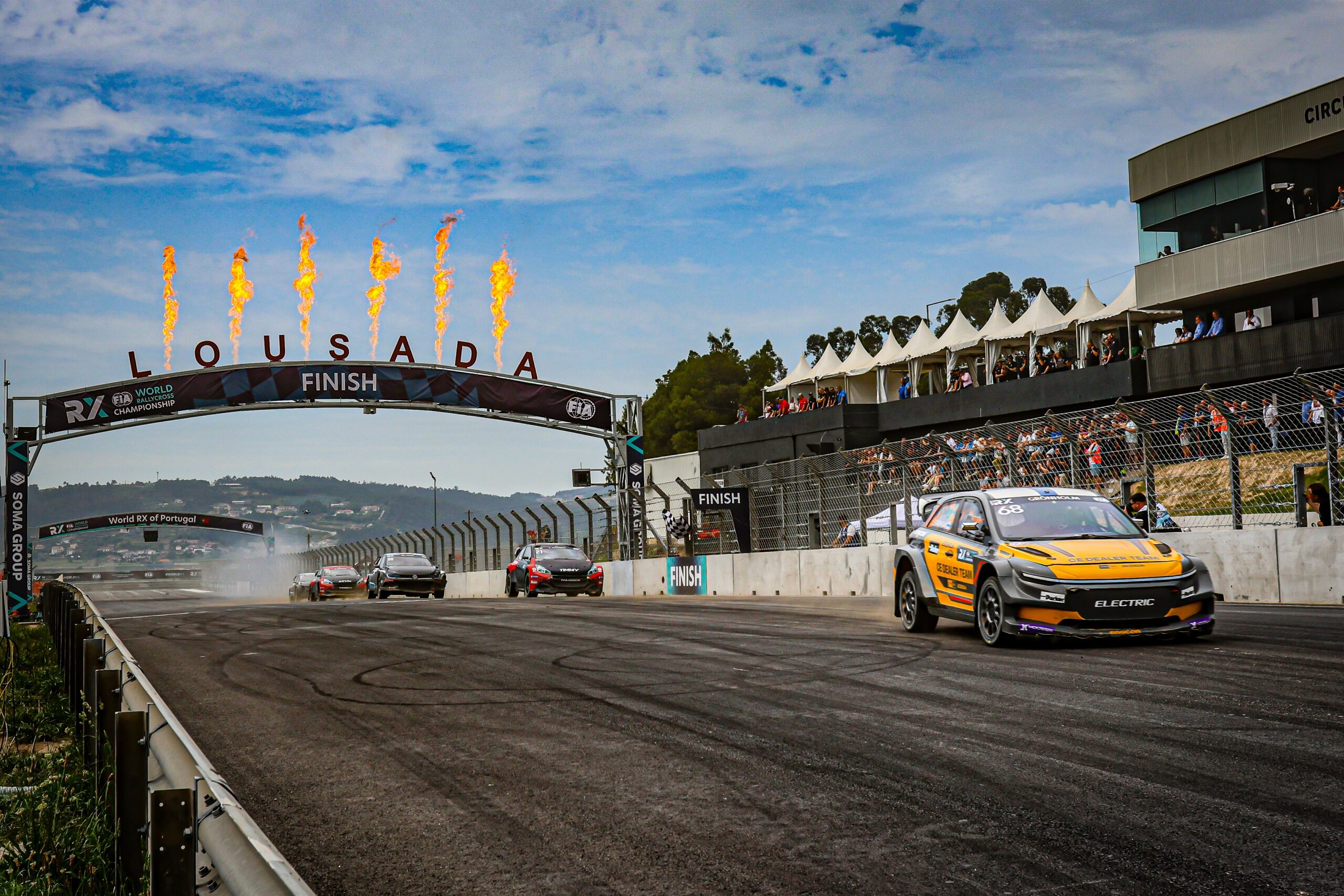 WRX, Lousada: Triunfo quente de Gronholm