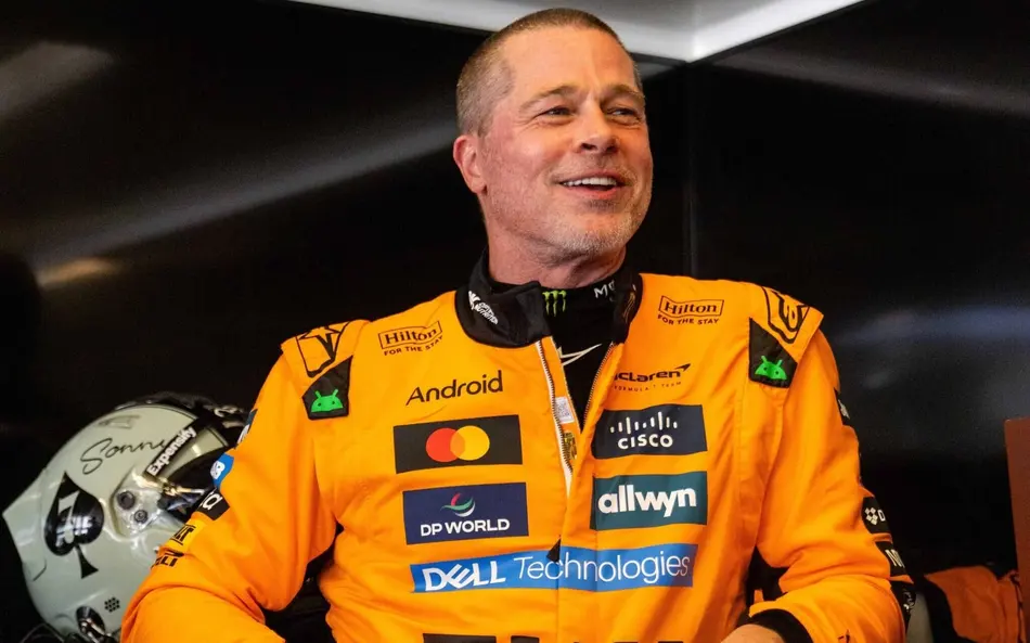 F1: Os bastidores da aventura de Brad Pitt ao volante do MCL60 da McLaren (vídeo)