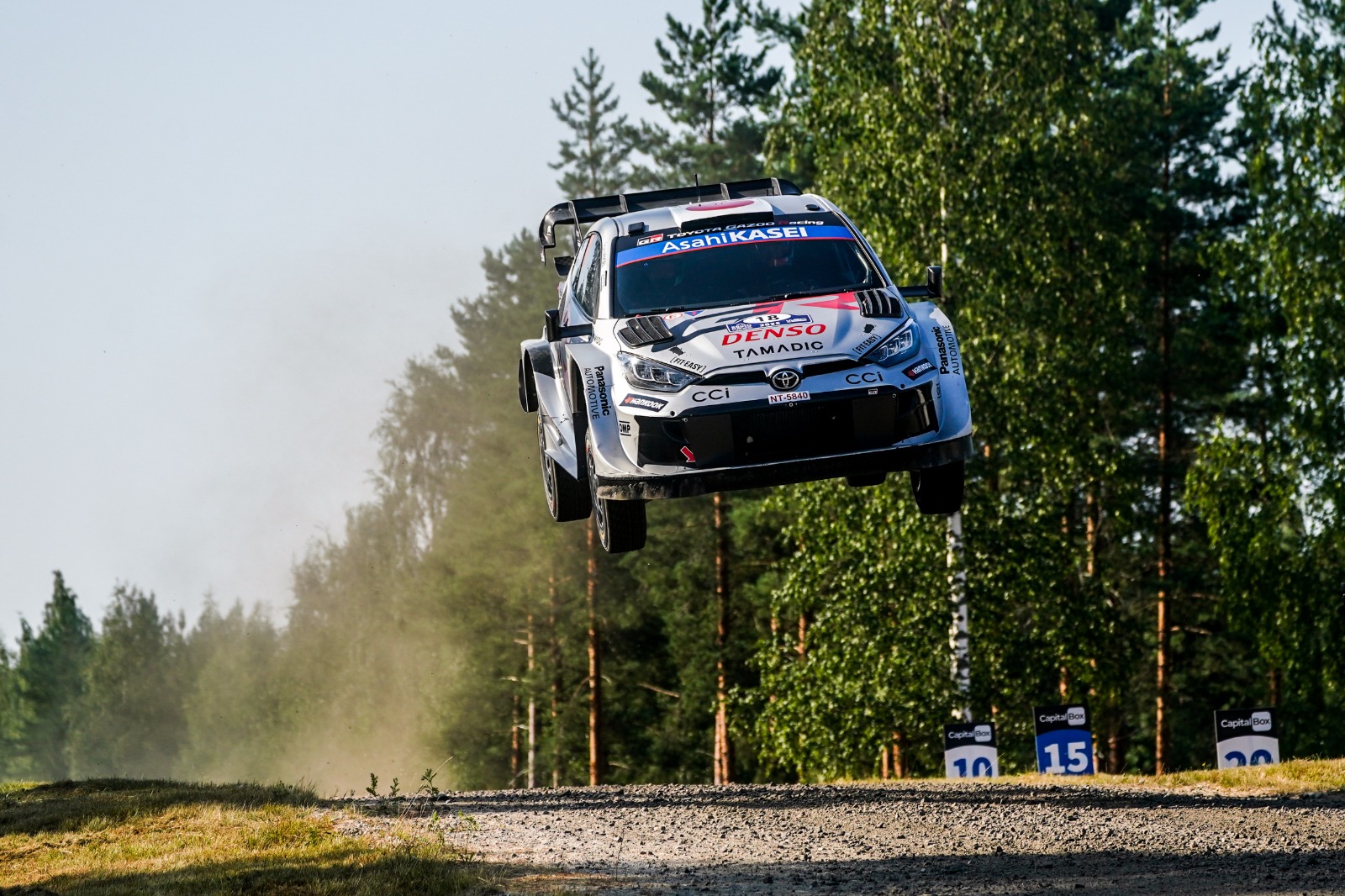 WRC, Rali da Finlândia: Takamoto Katsuta foi o mais rápido no Shakedown