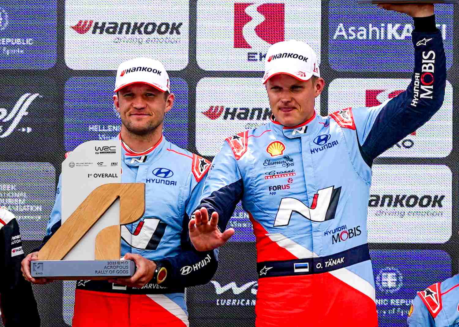 WRC: Tanak lidera campeonato, Hyundai recupera pontos à Toyota…