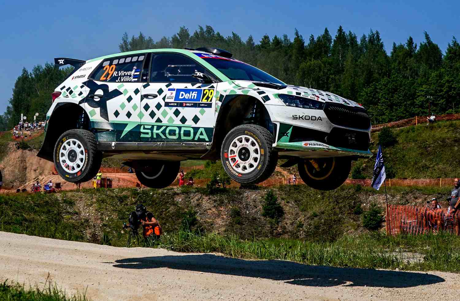 Rali da Estónia: Robert Virves mantém vantagem no WRC2