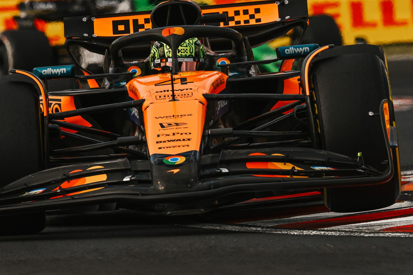 GP da Hungria F1, TL2: Lando Norris termina o dia com a melhor volta