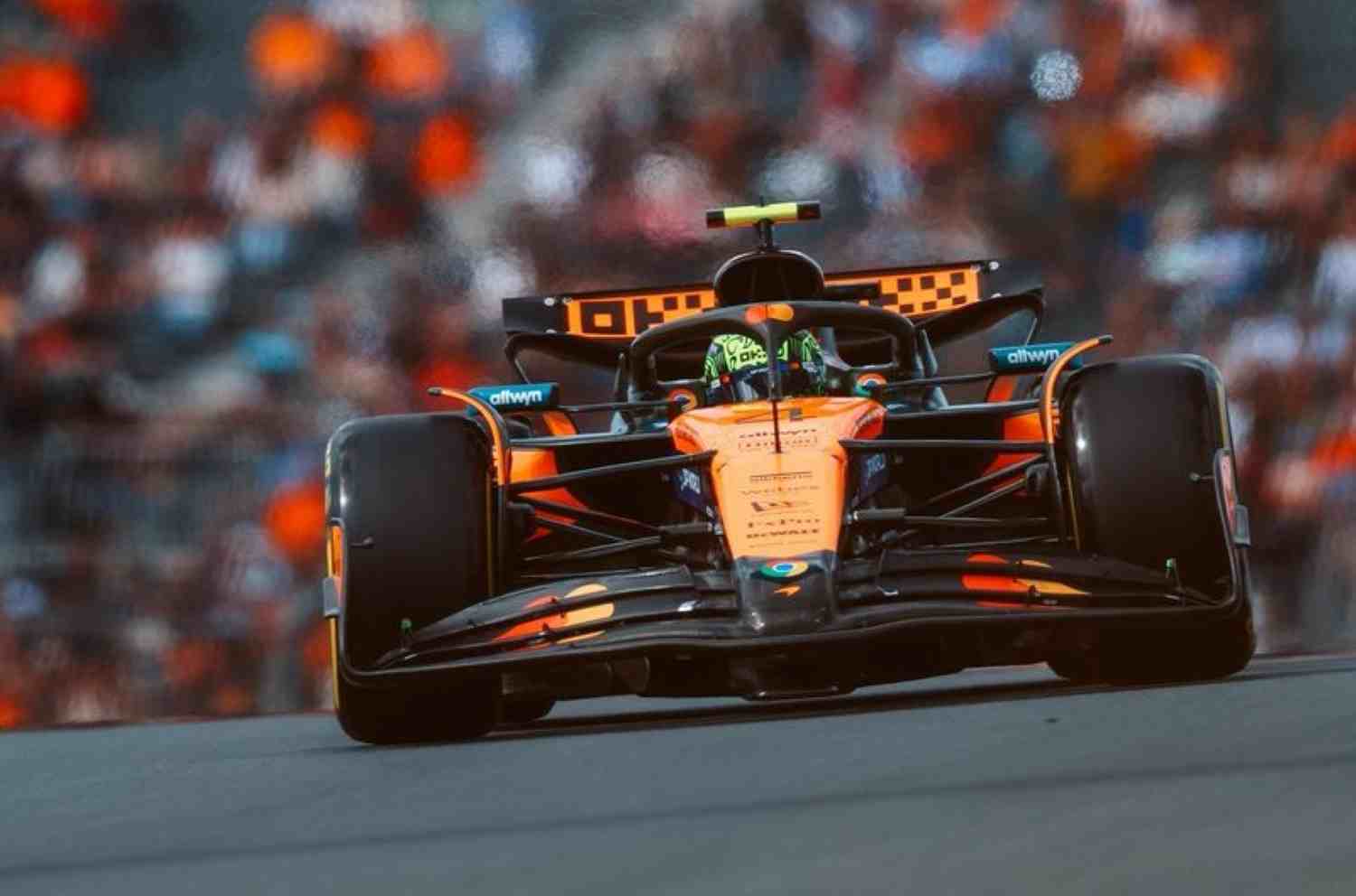 GP dos Países Baixos F1/TL1: McLaren arranca dominadora, Lando Norris na frente…