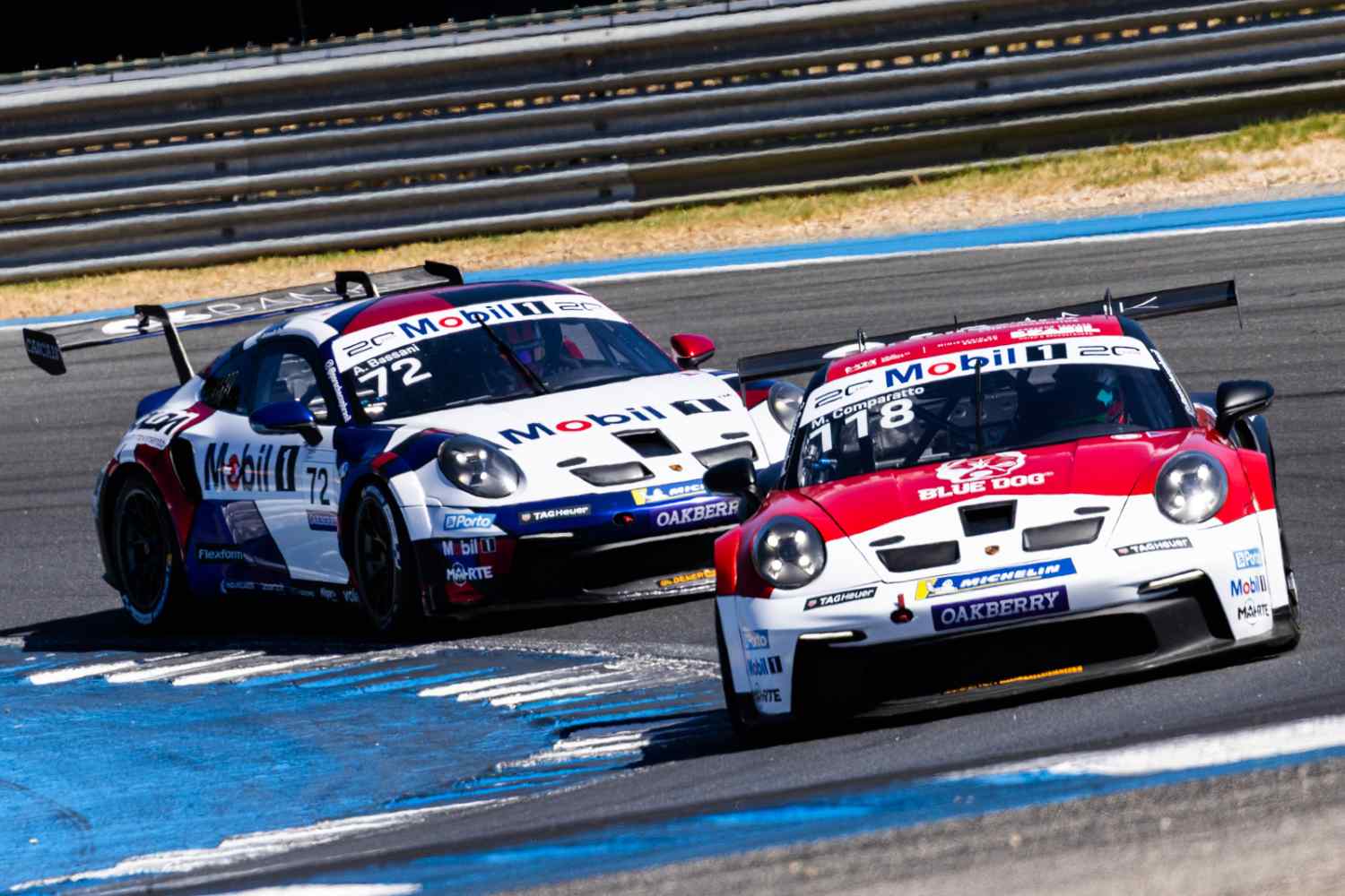 Porsche Cup Estoril: Matheus Comparatto garante pódio em corrida marcada por interrupções