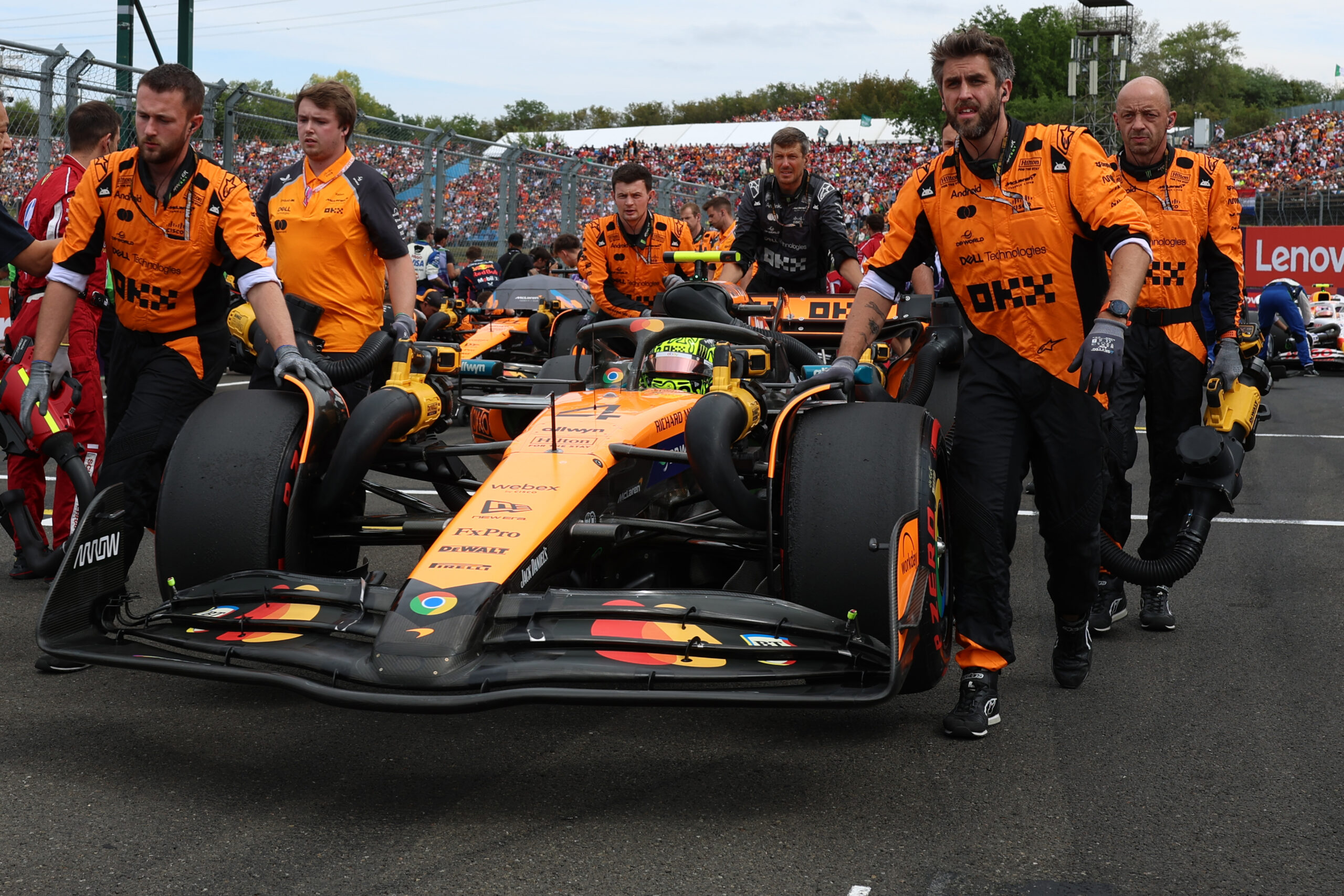GP da Hungria F1: A troca de pneus mais rápida do ano, até agora